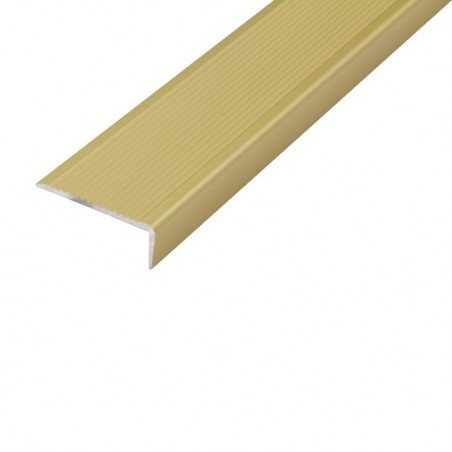 AMIG 20657   Ángulo escalera aluminio   40 x 15 mm   Aluminio   Oro