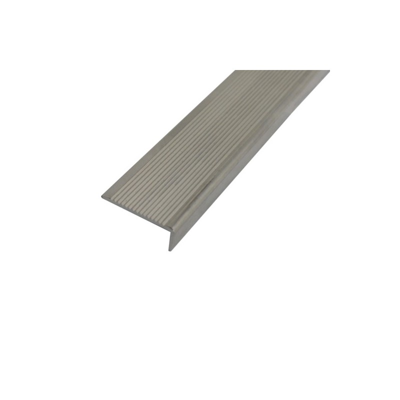 AMIG 20658   Ángulo escalera aluminio   40 x 15 mm   Aluminio   Plata