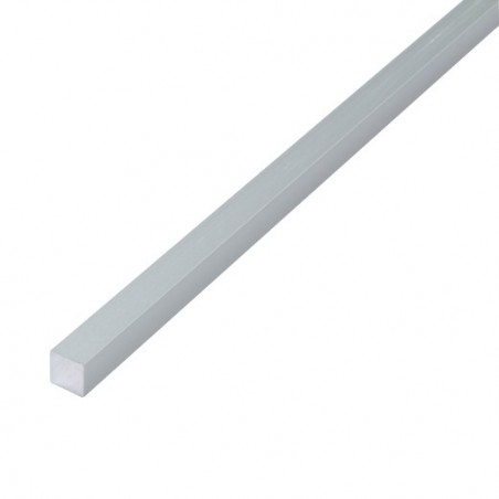 AMIG 20662  
 Barra cuadrada aluminio  
 10 x 10 mm  
 Aluminio  
 Plata