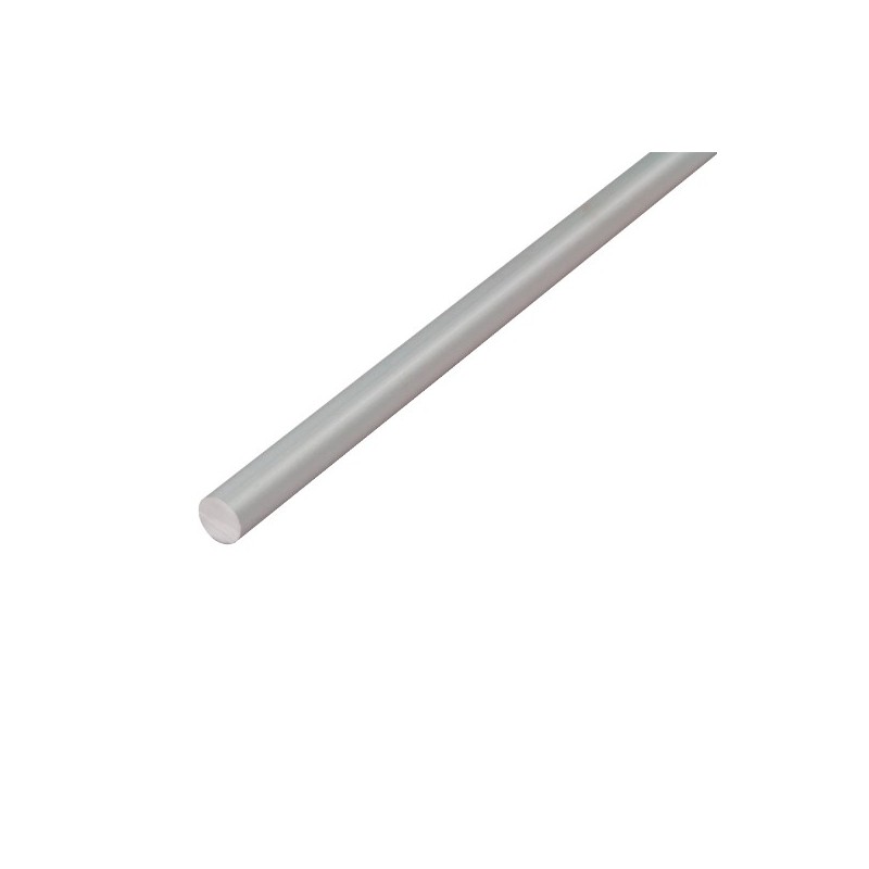 AMIG 20666  
 Barra redonda aluminio  
 Ø10 mm  
 Aluminio  
 Plata