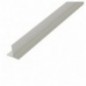 AMIG 20673  
 Perfil en T aluminio  
 20 x 20 mm  
 Aluminio  
 Blanco