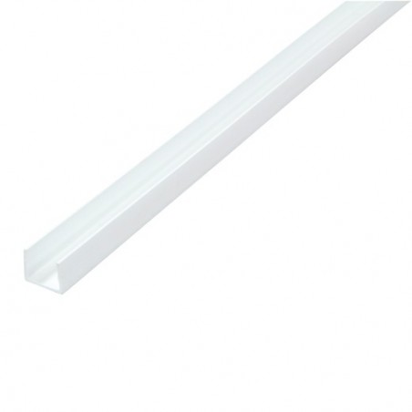 AMIG 20683  
 Perfil en U aluminio  
 15 x 15 mm  
 Aluminio  
 Blanco