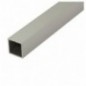 AMIG 20712  
 Tubo cuadrado aluminio  
 20 x 20 mm  
 Aluminio  
 Plata