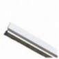 AMIG 2076  
 Burlete 2  
 1000 mm  
 Aluminio  
 Plata