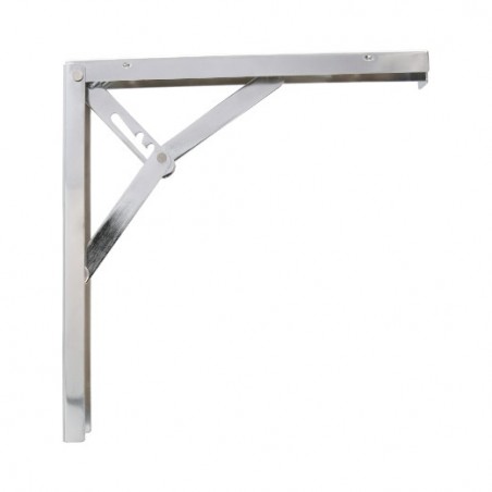 AMIG 2077  
 Palomilla abatible 8  
 200 mm (8'')  
 Acero  
 Cromado