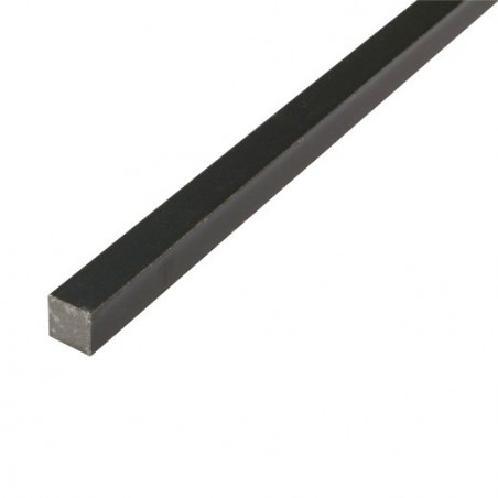AMIG 20816  
 Barra cuadrada hierro L.C.  
 10 x 10 mm  
 Hierro  
 Lacado