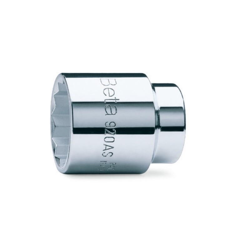 920AS 3/4 Vaso de 1/2&quot, poligonal, cromado