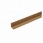 AMIG 20855  
 Ángulo lados iguales PVC  
 20 x 20 mm  
 PVC  
 Haya