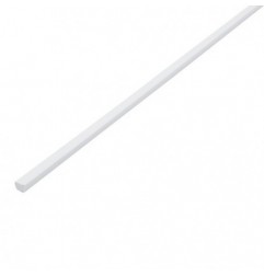 AMIG 20873  
 Barra rectangular PVC  
 8 x 6 mm  
 PVC  
 Blanco
