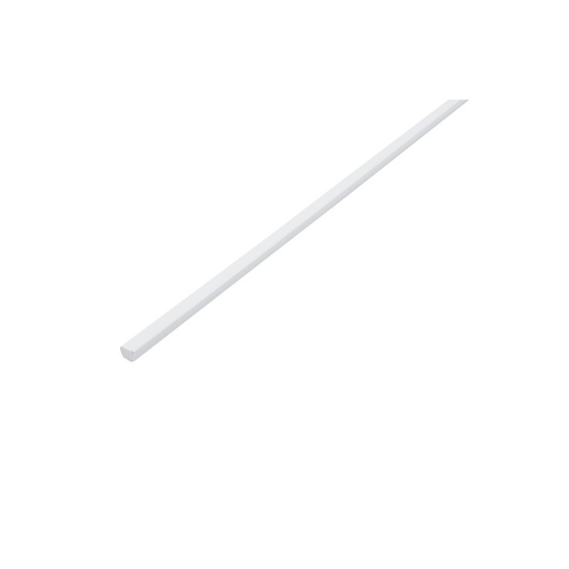 AMIG 20873  
 Barra rectangular PVC  
 8 x 6 mm  
 PVC  
 Blanco
