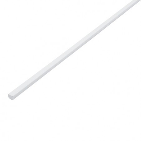 AMIG 20873  
 Barra rectangular PVC  
 8 x 6 mm  
 PVC  
 Blanco