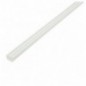 AMIG 20878  
 Guía corredera PVC  
 16 x 11 mm  
 PVC  
 Blanco