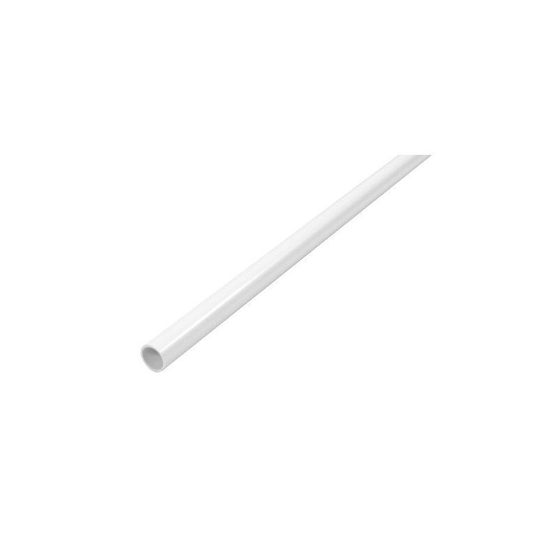 AMIG 20886  
 Tubo redondo PVC  
 Ø16 mm  
 PVC  
 Blanco