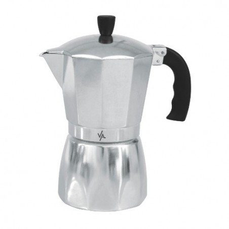 VELTA HOME 20905  
 Cafetera TIKAL  
 9 tazas  
 Aluminio