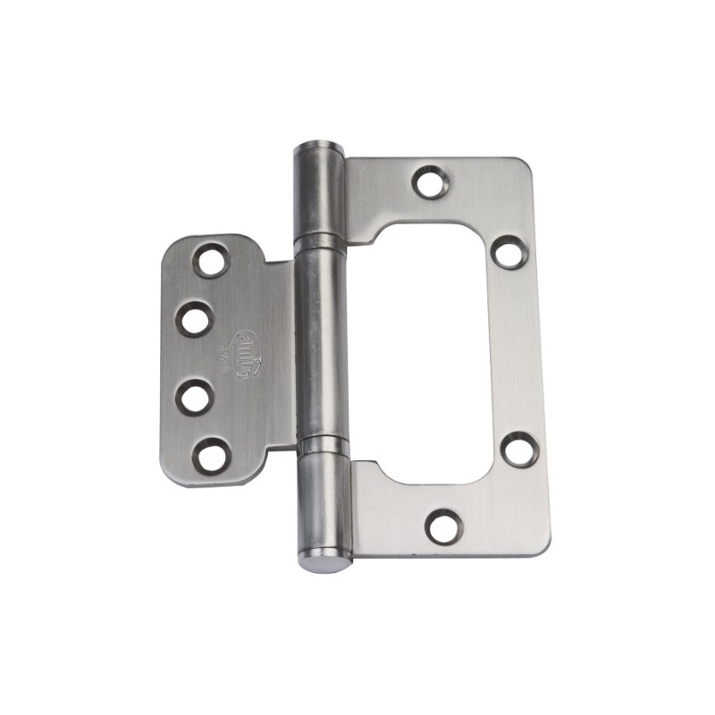 AMIG 20912  
 Bisagra BG1  
 4'' x 3'' (100 x 75,5 x 2,5 mm)  
 Acero  
 Cromado mate