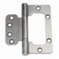 AMIG 20912  
 Bisagra BG1  
 4'' x 3'' (100 x 75,5 x 2,5 mm)  
 Acero  
 Cromado mate