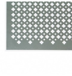 AMIG 20957  
 Chapa decorada aluminio  
 500 x 250 mm  
 Aluminio  
 Oro