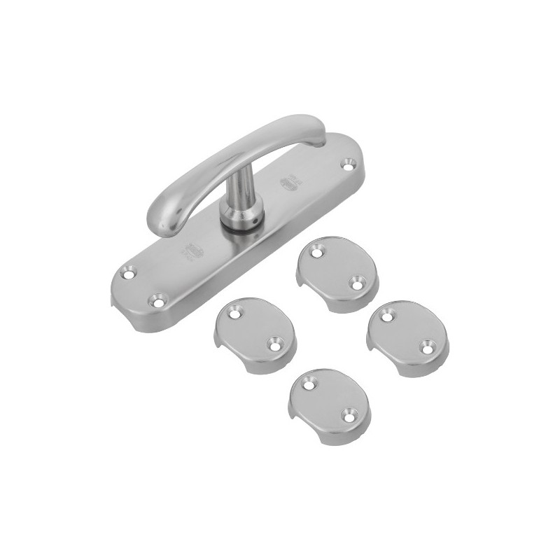 AMIG 21006  
 Falleba LOLA  
 150 x 38 mm  
 Zamak  
 Cromado mate