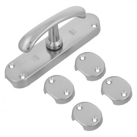 AMIG 21006  
 Falleba LOLA  
 150 x 38 mm  
 Zamak  
 Cromado mate