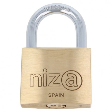 NIZA 21018  
 Candado NIZA AN  
 15 mm  
 Latón  
 Mate
