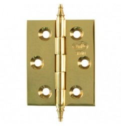 AMIG 2103  
 Bisagra 1003  
 50 x 40 x 2 mm  
 Latón  
 Pulido