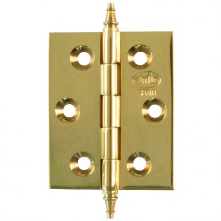 AMIG 2103  
 Bisagra 1003  
 50 x 40 x 2 mm  
 Latón  
 Pulido