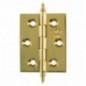AMIG 2103  
 Bisagra 1003  
 50 x 40 x 2 mm  
 Latón  
 Pulido