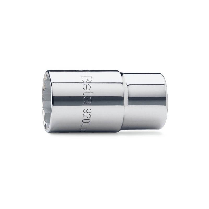 920BL 21 Vaso de 1/2&quot, poligonal largo, cromado