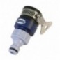 AMIG 21043  
 Adaptador grifo PLUS  
 ABS + goma  
 Morado