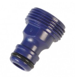 AMIG 21044  
 Adaptador macho PLUS  
 3/4''  
 ABS  
 Morado