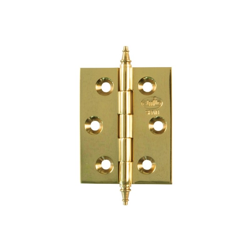 AMIG 2105  
 Bisagra 1003  
 70 x 50 x 2 mm  
 Latón  
 Pulido