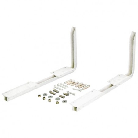 AMIG 2108  
 Soporte regulable 7  
 300 x 370 x 200 mm  
 Aluminio  
 Blanco