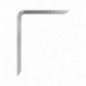 AMIG 21084  
 Palomilla 4 PLUS  
 120 x 80 mm (5'' x 3.2'')  
 Aluminio  
 Plata