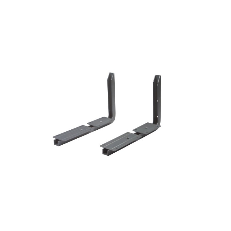 AMIG 2109  
 Soporte regulable 7  
 300 x 370 x 200 mm  
 Aluminio  
 Negro