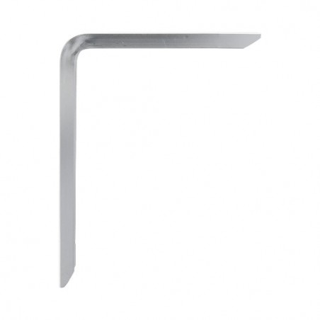 AMIG 21102  
 Palomilla 4 PLUS  
 120 x 80 mm (5'' x 3.2'')  
 Aluminio  
 Plata