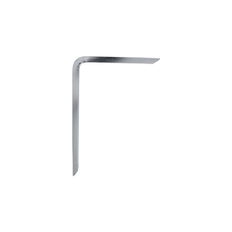 AMIG 21117  
 Palomilla 4 PLUS  
 350 x 200 mm (14'' x 8'')  
 Aluminio  
 Plata