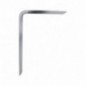 AMIG 21117  
 Palomilla 4 PLUS  
 350 x 200 mm (14'' x 8'')  
 Aluminio  
 Plata