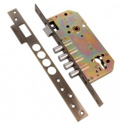 AMIG 21132  
 Cerradura 100 BASE  
 60/85  
 Acero  
 Cuero