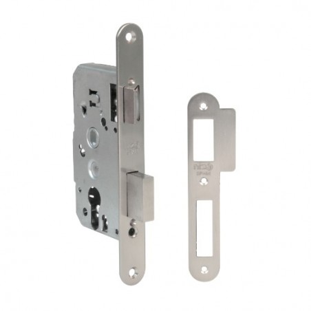NIZA 21151  
 Cerradura 841 NIZA  
 50/47 mm  
 Acero  
 Cromado mate