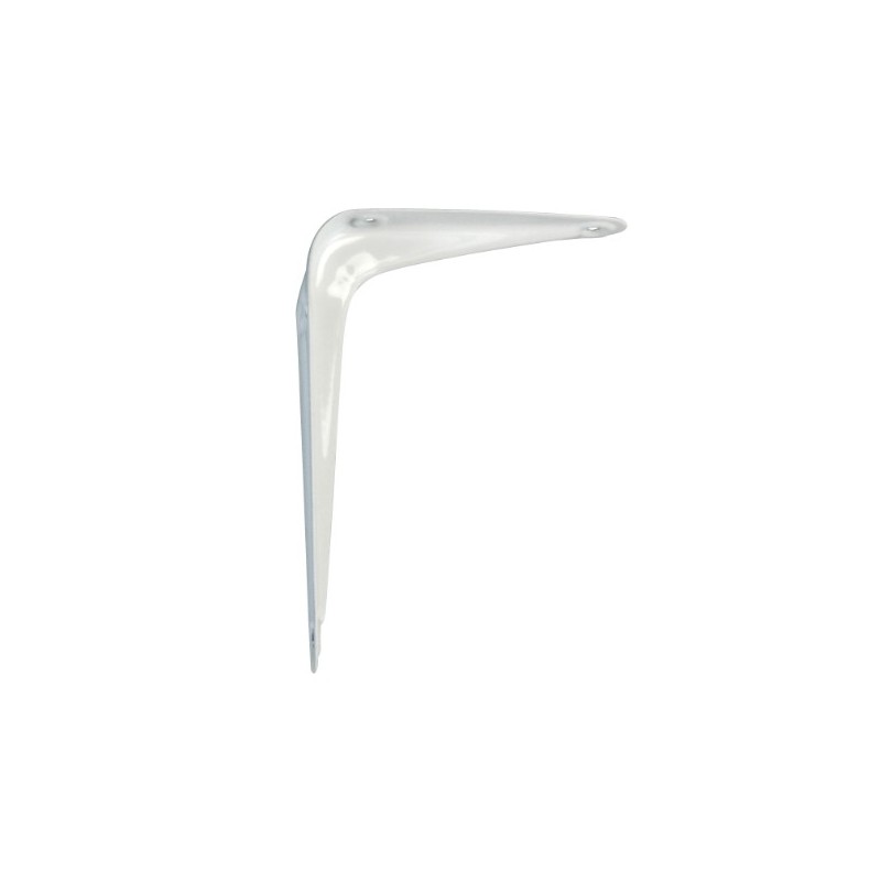 NIZA 21168  
 Palomilla NIZA 1  
 200 x 150 mm  
 Acero  
 Blanco