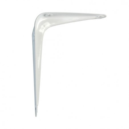NIZA 21168  
 Palomilla NIZA 1  
 200 x 150 mm  
 Acero  
 Blanco
