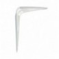 NIZA 21168  
 Palomilla NIZA 1  
 200 x 150 mm  
 Acero  
 Blanco