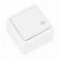 AMIG 21179  
 Pulsador de sobreponer luz 388  
 60 x 60 mm  
 Policarbonato  
 Blanco