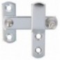 AMIG 21192  
 Aldabilla 4  
 60 x 46 mm  
 Acero  
 Cromado brillo