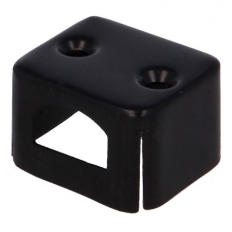 AMIG 21195  
 Accesorios falleba FALLEBA 18-19  
 32 x 22 mm  
 Acero  
 Negro mate