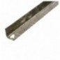 AMIG 21210  
 Perfil U damero  
 22 x 22 mm  
 Aluminio  
 Natural