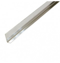 AMIG 21220  
 Ángulo lados desiguales acero inox 18/8  
 20 x 10 mm  
 Acero inoxidable 18/8  
 Brillo