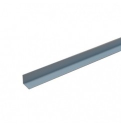 AMIG 21228  
 Ángulo lados iguales PVC  
 20 x 20 mm  
 PVC  
 Gris satinado