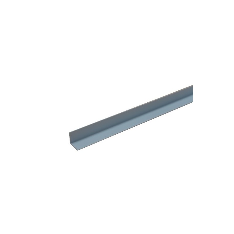 AMIG 21242  
 Ángulo lados iguales PVC  
 25 x 25 mm  
 PVC  
 Gris satinado