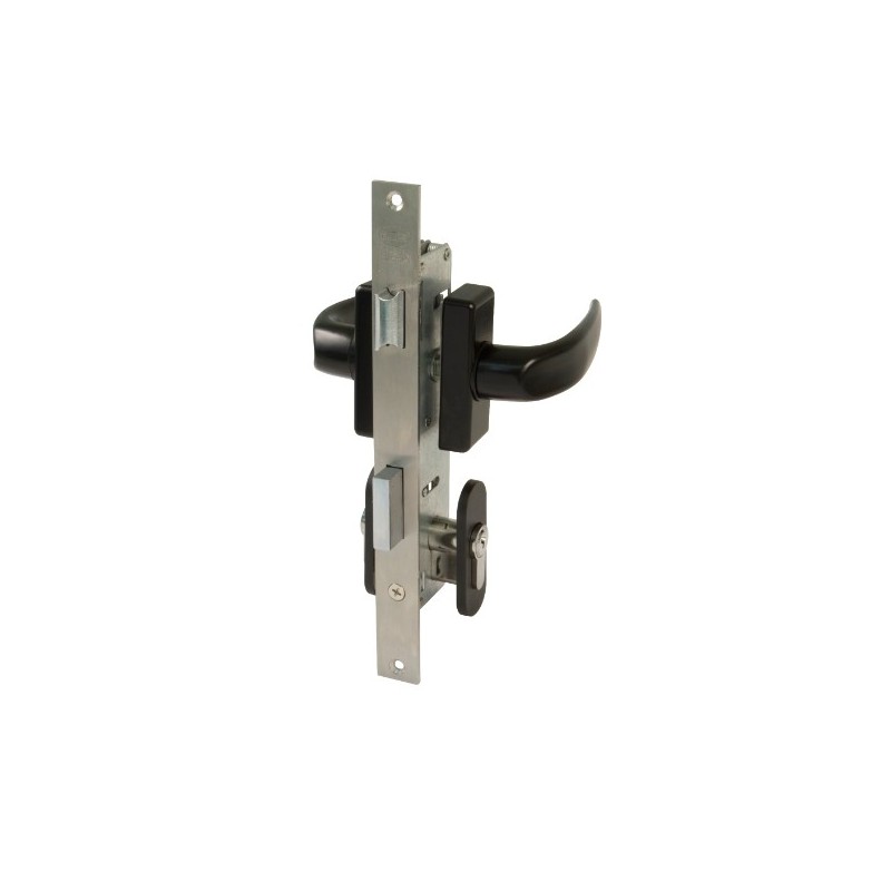 AMIG 21264  
 Kit cerradura metálica + manilla 720-N2  
 Mate